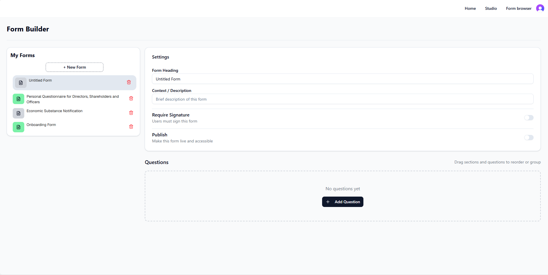 Move your forms online